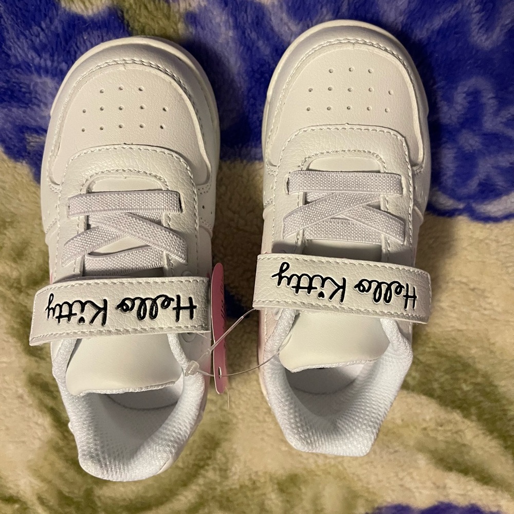 Hello Kitty White Kids Sneakers